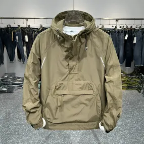 Atticus - Jacke mit halbem Reißverschluss und Kapuze