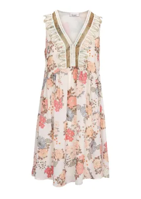 Heine Kleid, ecru-bunt 794.803