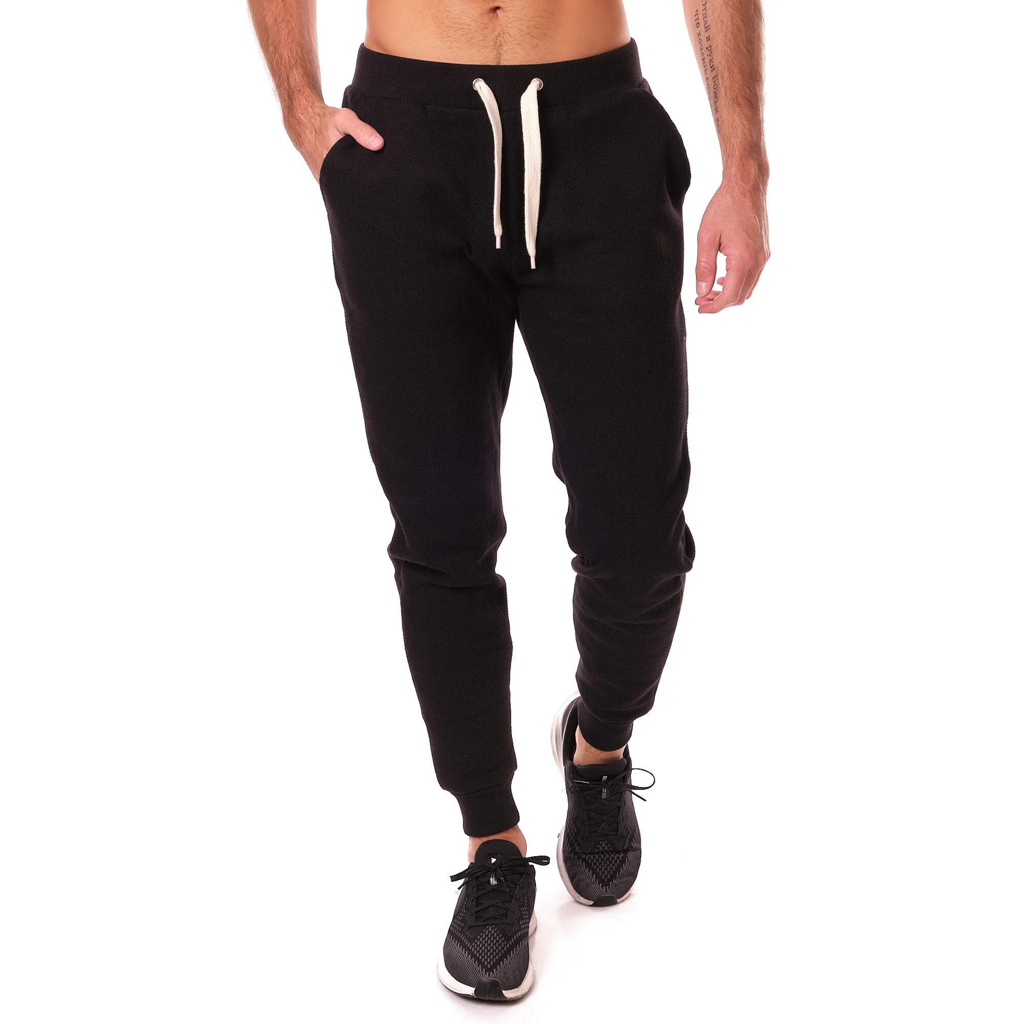 Jogginghose aus Piqué-Strick