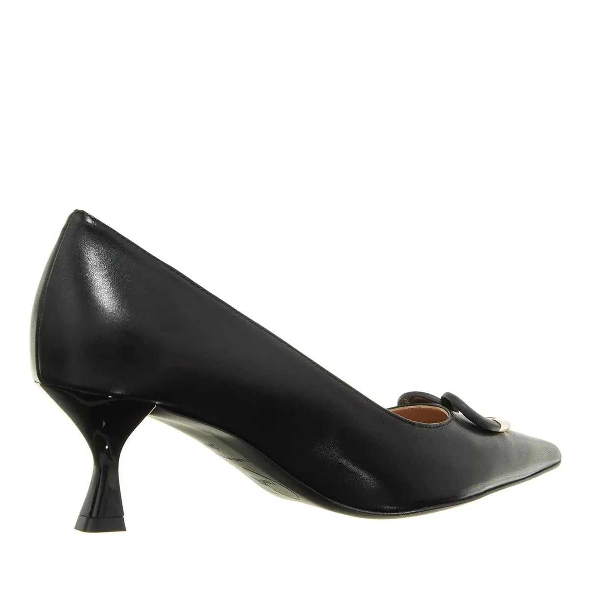   Love Moschino  Heart Plaque Scarpa Donna Nero  Pump 