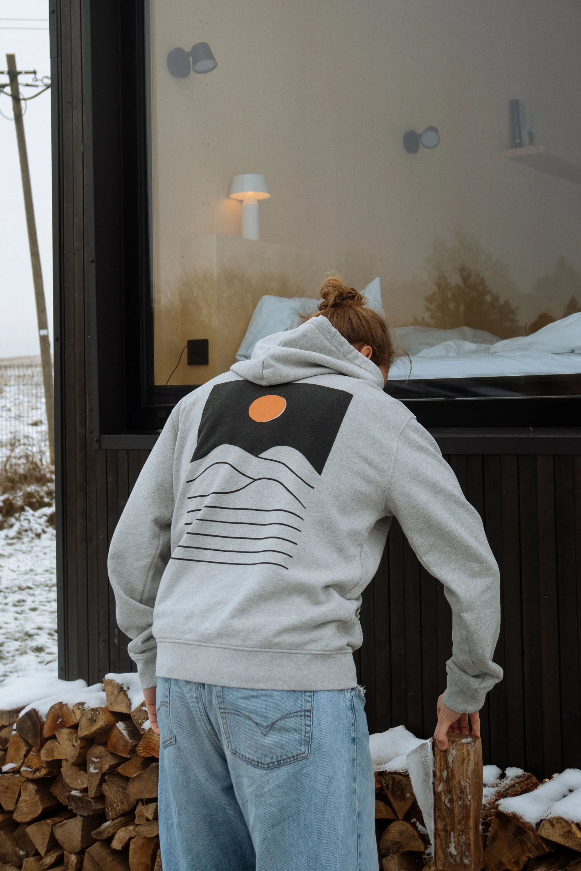 Miles Tewson x SALZWASSER: Hoodie Midnight Moon